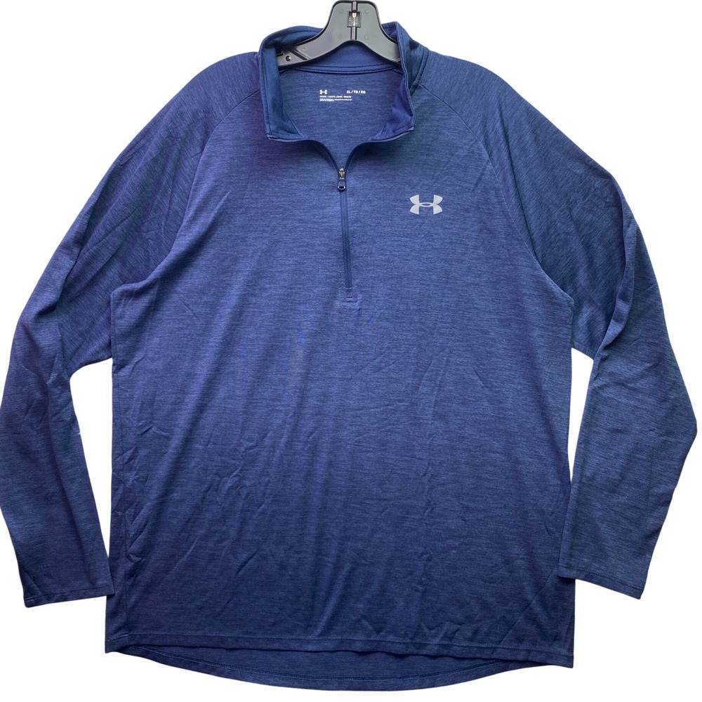 Under Armour Shirt Mens Extra Large Quarter‎ Zip Performance Pull Over Everyday